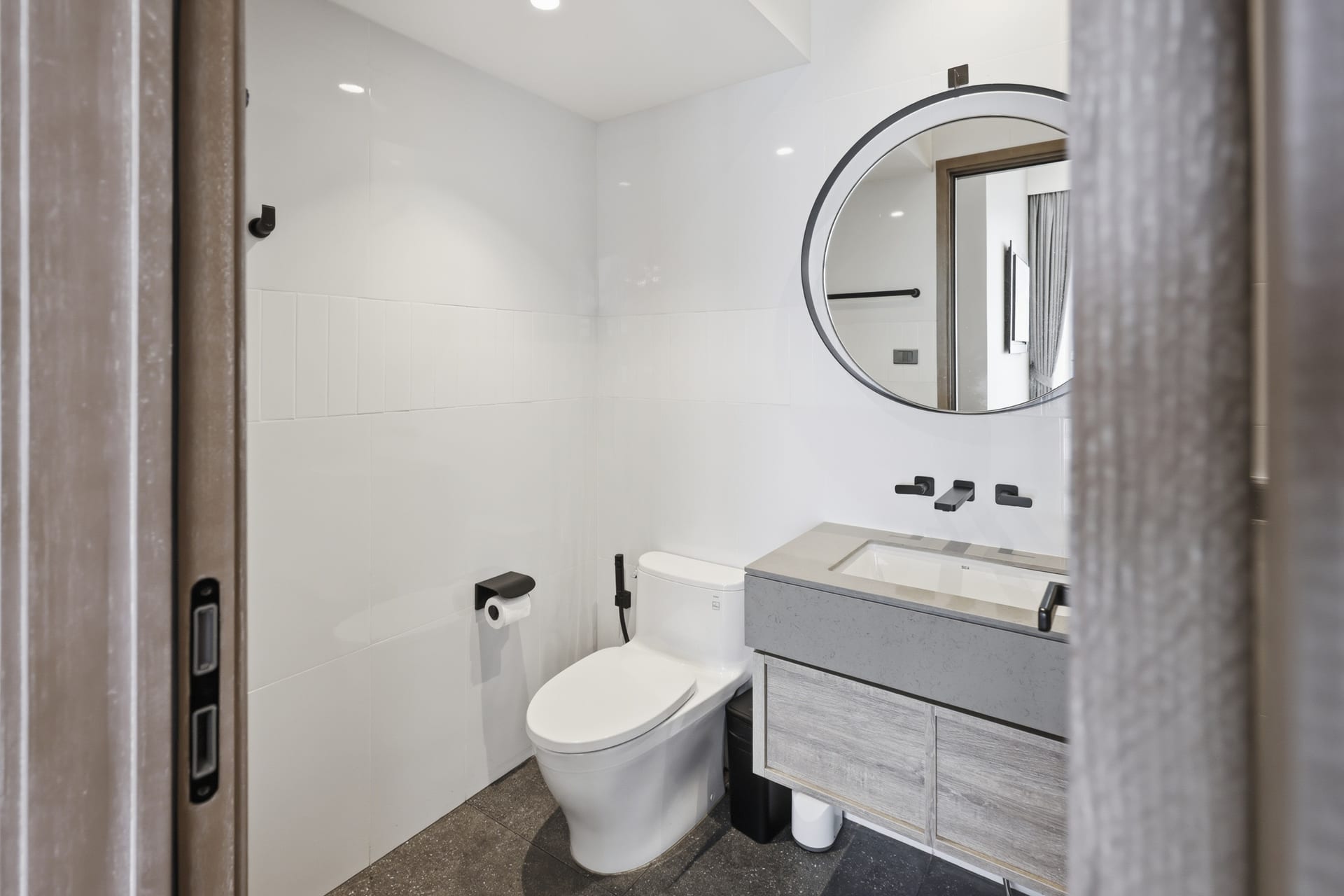 Second bathroom with generous walk-in shower